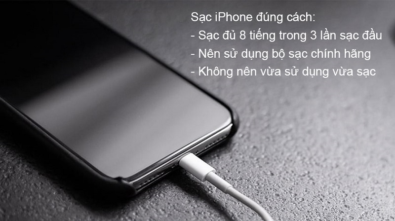 Sạc iphone đúng cách