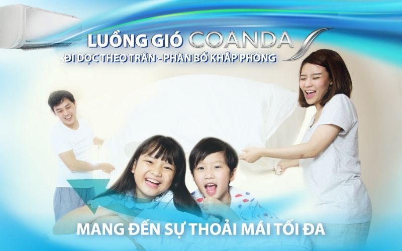 Công nghệ Coanda của máy lạnh Daikin