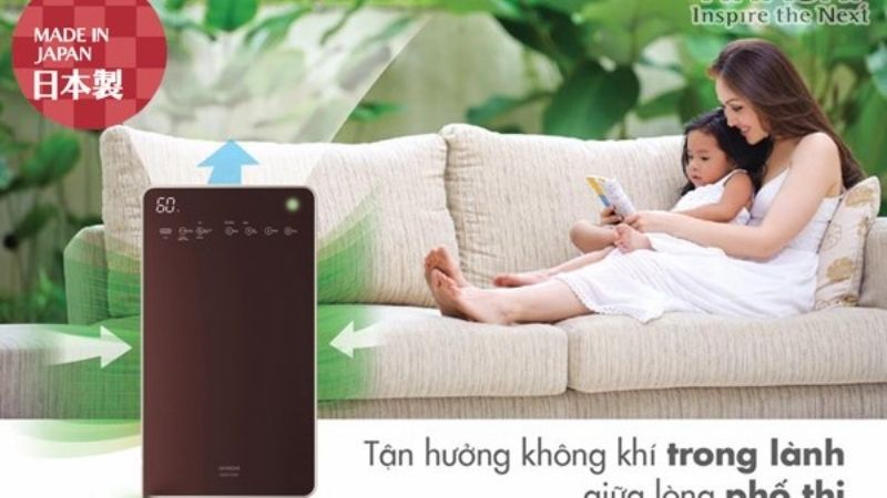máy lọc không khí Hitachi