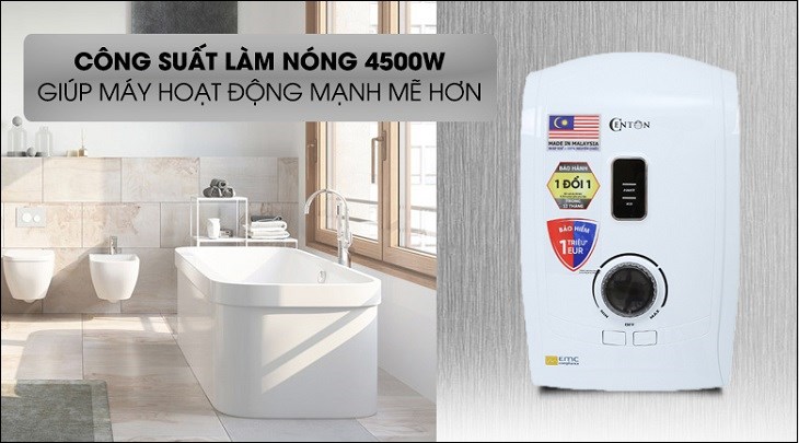 máy nước nóng centon 2