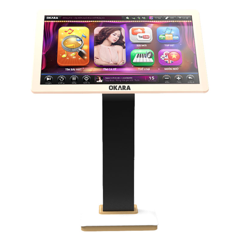 Chọn màn hình cảm ứng karaoke Okara 21 inch