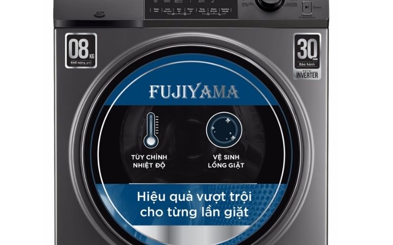 Máy giặt Fujiyama có nhiều dung tích cho bạn lựa chọn