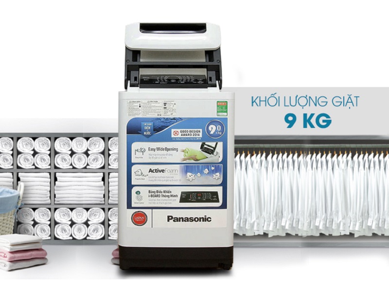 may-giat-Panasonic NA-F90A4GRV 9kg