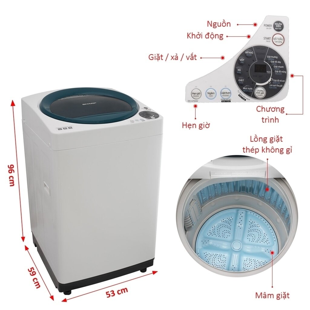 Những chiếc máy giặt giá rẻ dưới 4 triệu cho người tiêu dùng tha hồ lựa chọn