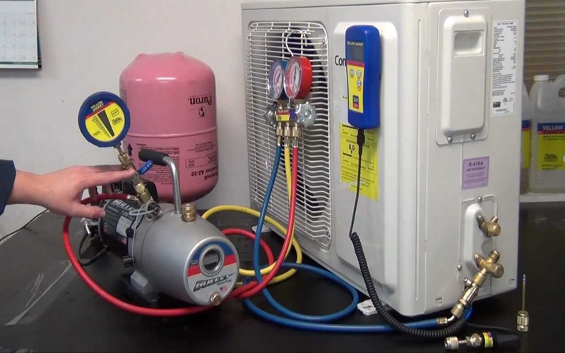 Máy lạnh báo đèn đỏ