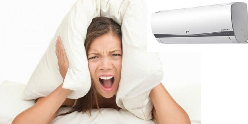 Máy lạnh xuất hiện tiếng kêu tách tách bên trong máy