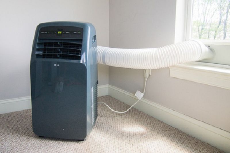 Ống thoát khí nóng của máy lạnh di động