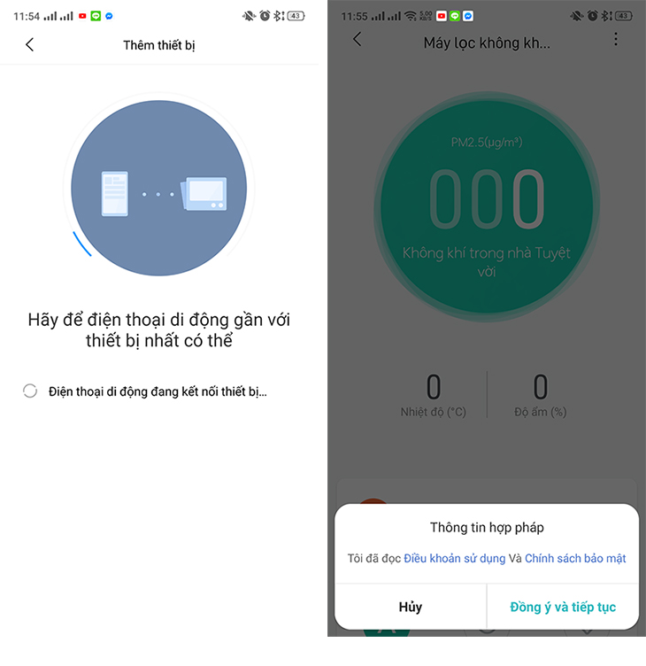Bật mí cách kết nối và sử dụng máy lọc không khí Xiaomi bằng điện thoại
