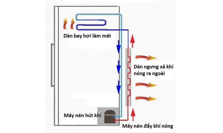 Nguyên nhân và cách khắc phục hiện tượng tủ lạnh mới bị nóng  ở hai bên thân tủ