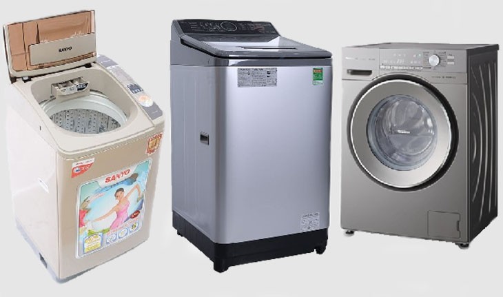 Phân loại máy giặt như thế nào?