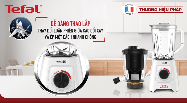 Kinh ngạc với những tính năng hiện đại của máy xay sinh tố Tefal