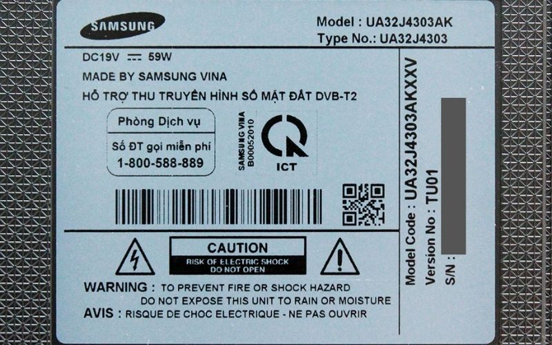 bảo hành tivi Samsung