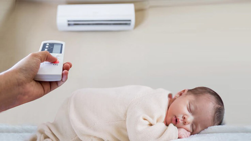 Sử dụng máy lạnh qua đêm không bị nghẹt mũi, đau họng – Bạn đã biết chưa?