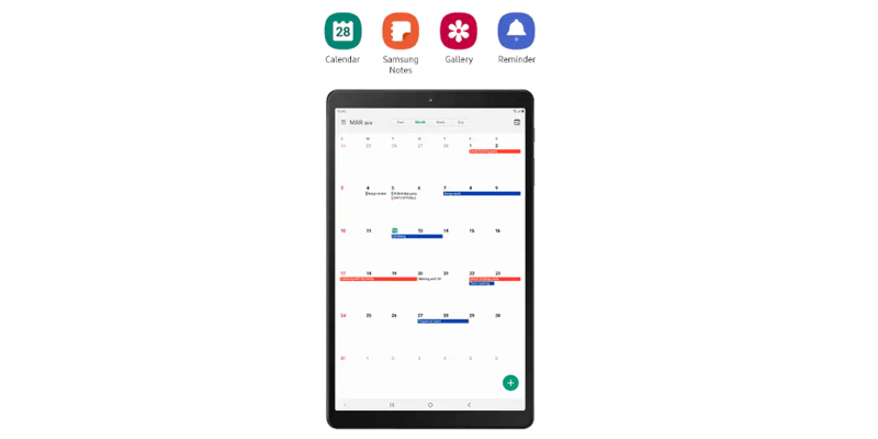 Samsung Tab A 10.1 32GB Màu Vàng