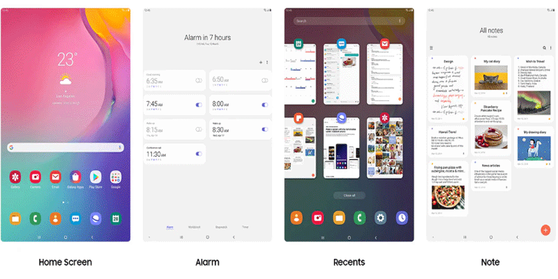 Samsung Tab A 10.1 32GB Màu Vàng