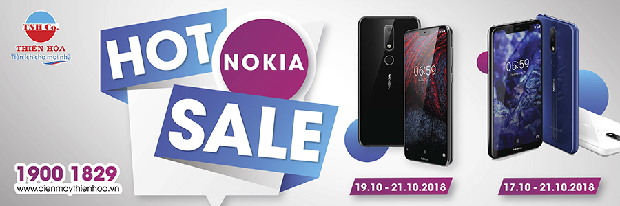 HOTSALE DTDD NOKIA THÁNG 10