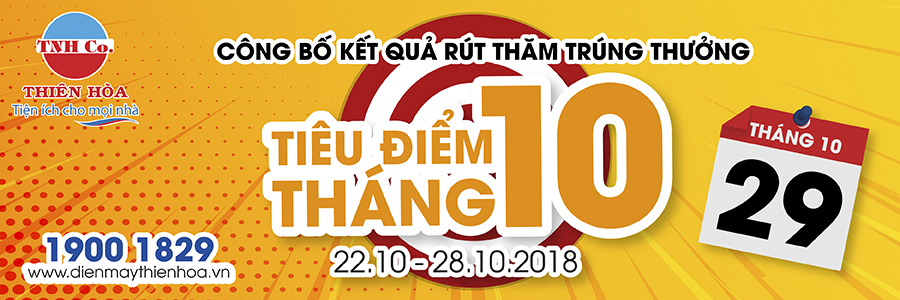 CÔNG BỐ DANH SÁCH KHÁCH HÀNG TRÚNG GIẢI 