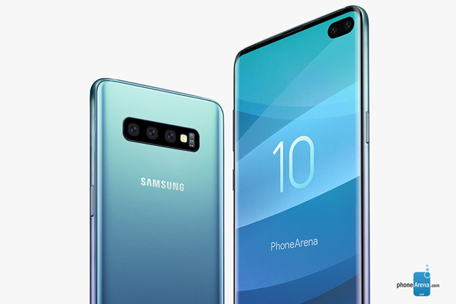 LỘ DIỆN THIẾT KẾ CỦA SAMSUNG GALAXY S10 VÀ S10+