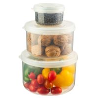 Bộ hộp đựng thực phẩm tròn Inochi Hokkaido HOTR-BO01TT1