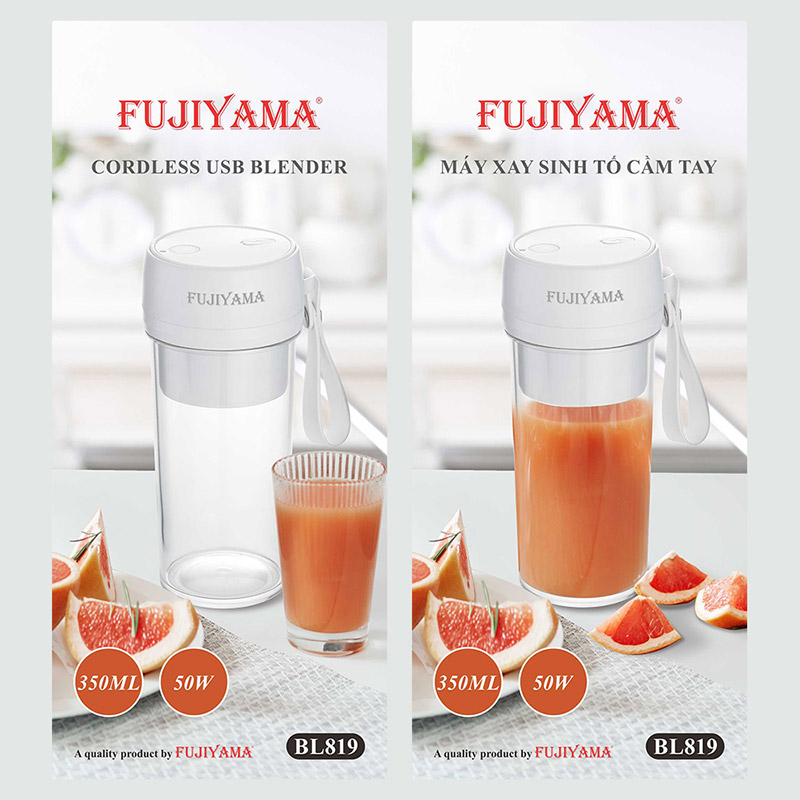 Máy xay sinh tố cầm tay Fujiyama 350 ml BL819