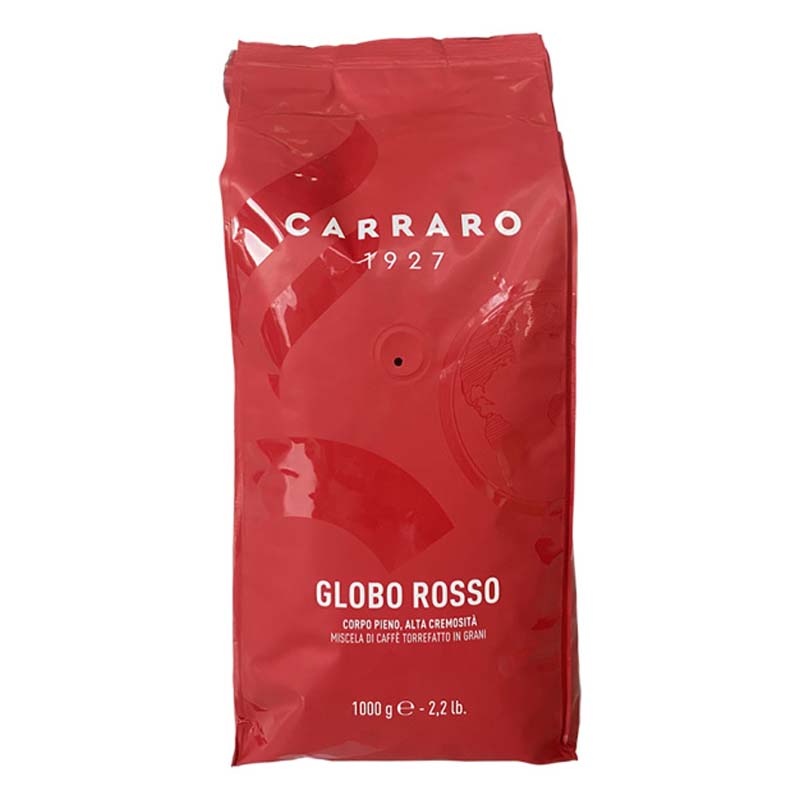 Cà phê CARRARO GLOBO ROSSO hạt 1000G