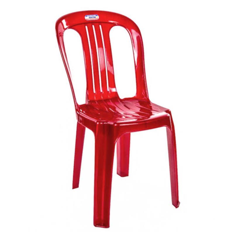 Ghế dựa lớn 4 sọc - Đỏ