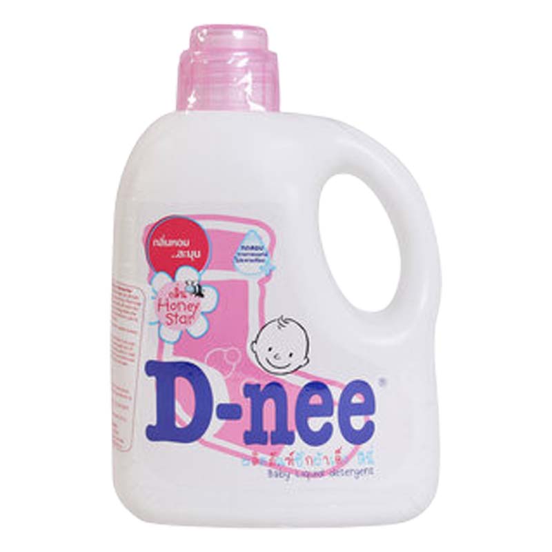 Nước giặt quần áo em bé D-NEE hồng 960ml