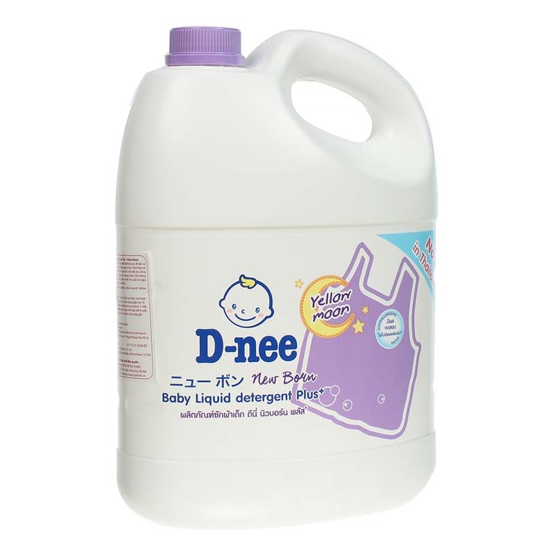 Nước giặt quần áo em bé D-NEE tím 3L