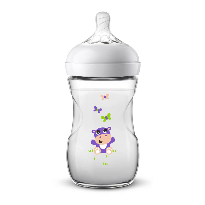 Bình sữa mô phỏng HIPPO SCF627.42 trẻ 1 tháng tuổi (260ML)