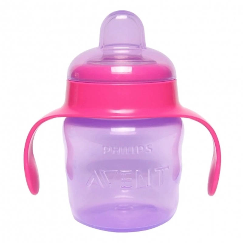 Bình tập uống nhiều màu PHILIPS AVENT SCF551.03 cho trẻ 6 tháng tuổi
