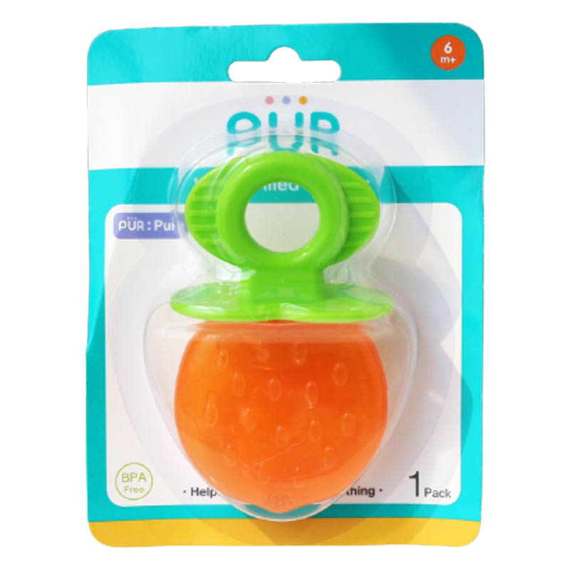 Miếng ngậm nướu PUR hình trái cây thu
