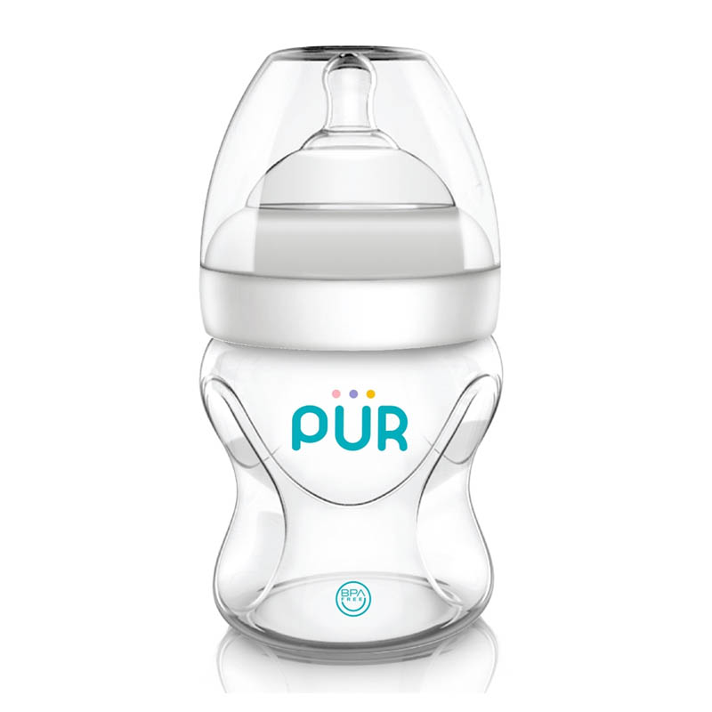 Bình sữa PUR MILK SAFE cổ rộng 150ML