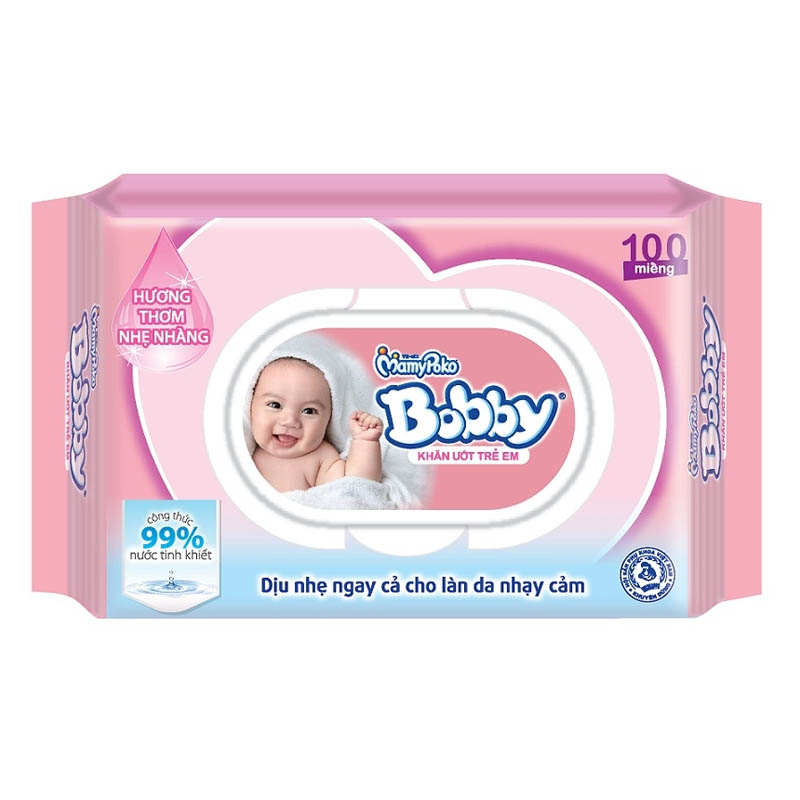 Khăn ướt BOBBY CARE 100