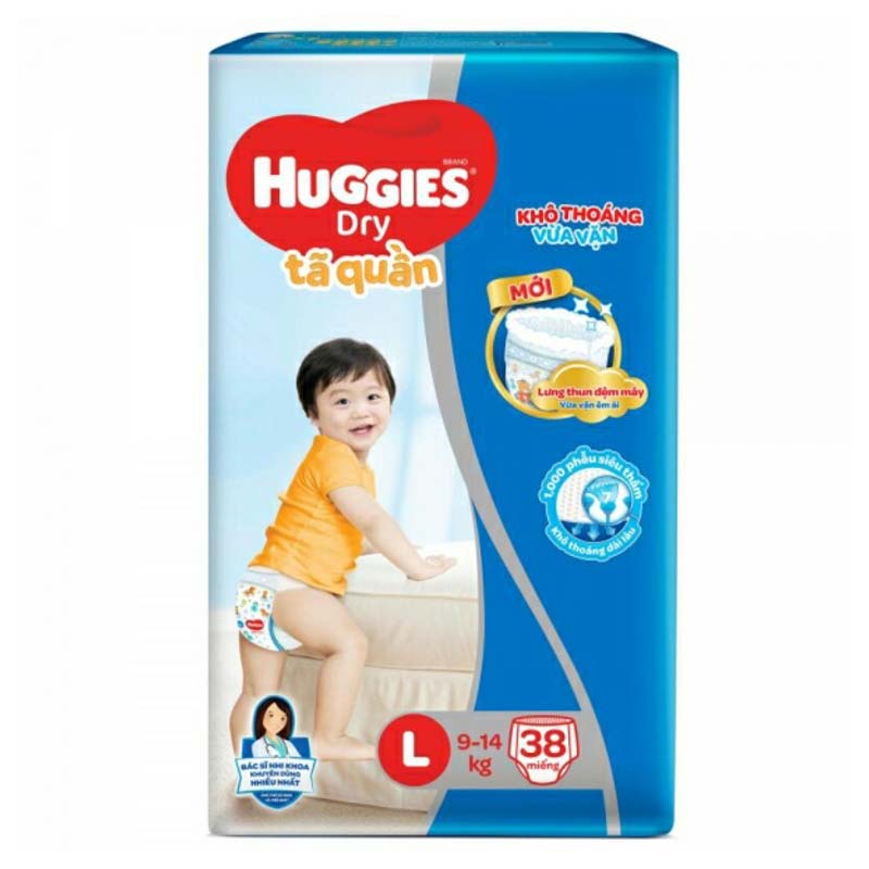 Tã quần HUGGIES PANTS JUMBO L 38X4