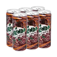 Lốc 6 lon Mirinda xá xị 320ml