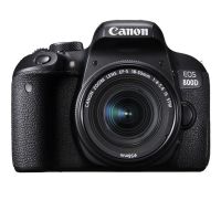 Máy ảnh Canon kit 18-55mm 800D đen