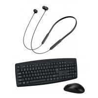 Bộ bàn phím và chuột có dây + Tai nghe Bluetooth