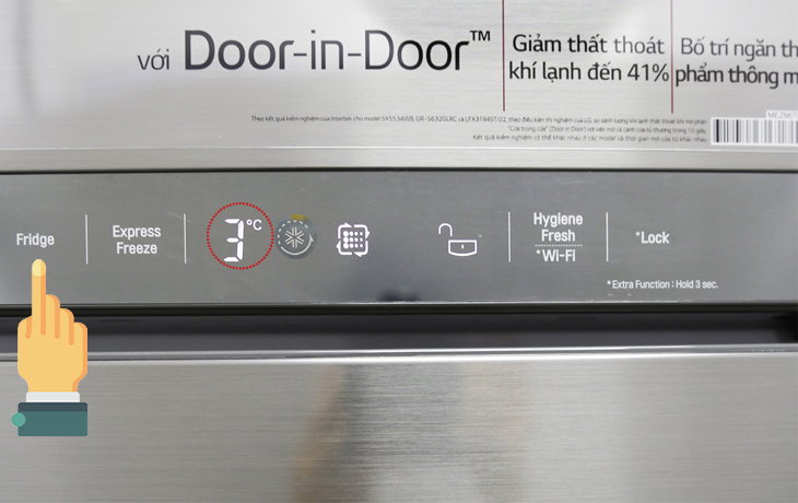 Tất tần tật cách sử dụng bảng điều khiển tủ lạnh LG dòng mới cho người mới sử dụng