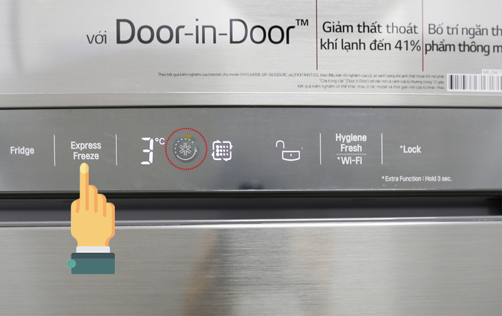 Tất tần tật cách sử dụng bảng điều khiển tủ lạnh LG dòng mới cho người mới sử dụng