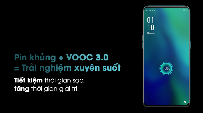 Điện Thoại Di Động OPPO CPH1919 - RENO 10X ZOOM Đen