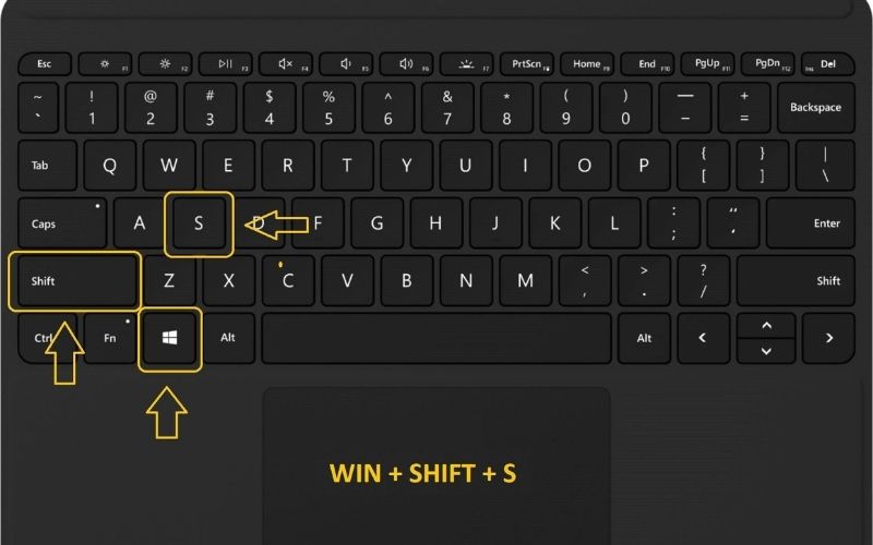 cách chụp màn hình máy tính hp