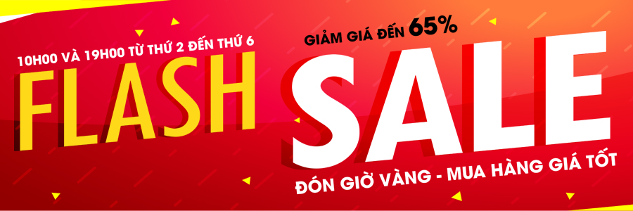 Thông tin chi tiết chương trình Flash Sale - Đón giờ vàng - Mua hàng tốt