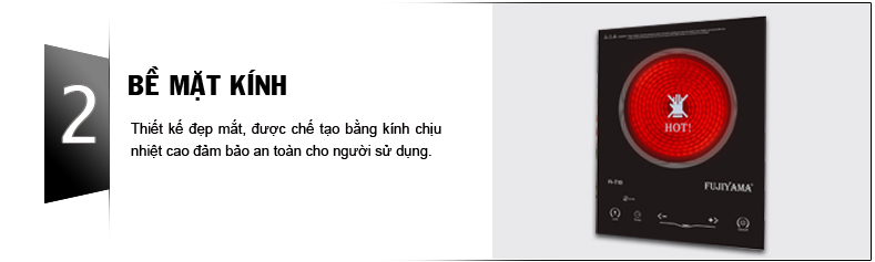 Bếp hồng ngoại Fujiyama FI-T10