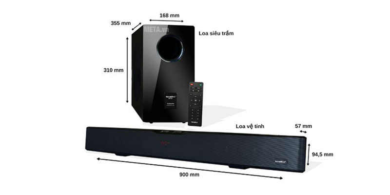 Loa vi tính Soundmax SB-217 2.1